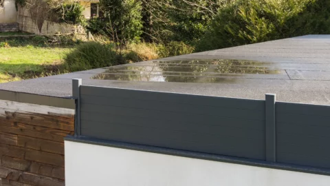 Low slope or flat roof